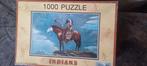 legpuzzel 1000 st. 'Indians', Ophalen of Verzenden, 500 t/m 1500 stukjes, Gebruikt, Legpuzzel