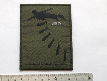 Green Day mooie zeldzame vintage 2004 Bomber patch g8  beschikbaar voor biedingen