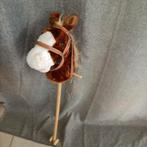 Bruin stokpaardje stokpaard met geluid, Ophalen