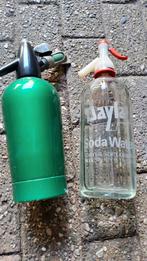 Oud retro Sodafles Dayla Sifonfles en 2 andere Spuitflessen, Ophalen of Verzenden