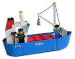 Lego set 4015 Vrachtschip., Ophalen of Verzenden, Zo goed als nieuw, Complete set, Lego