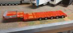 Dieplader nooteboom 5 assen gestuurd wsi, Hobby en Vrije tijd, Modelauto's | 1:50, Ophalen of Verzenden, Zo goed als nieuw, Bus of Vrachtwagen
