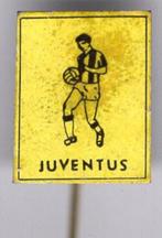 Juventus blik voetbalclub speldje ( Y_051a ), Verzenden, Zo goed als nieuw, Sport, Speldje of Pin