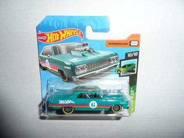 Hot Wheels - '64 Chevy Chevelle SS (groen) 1:64