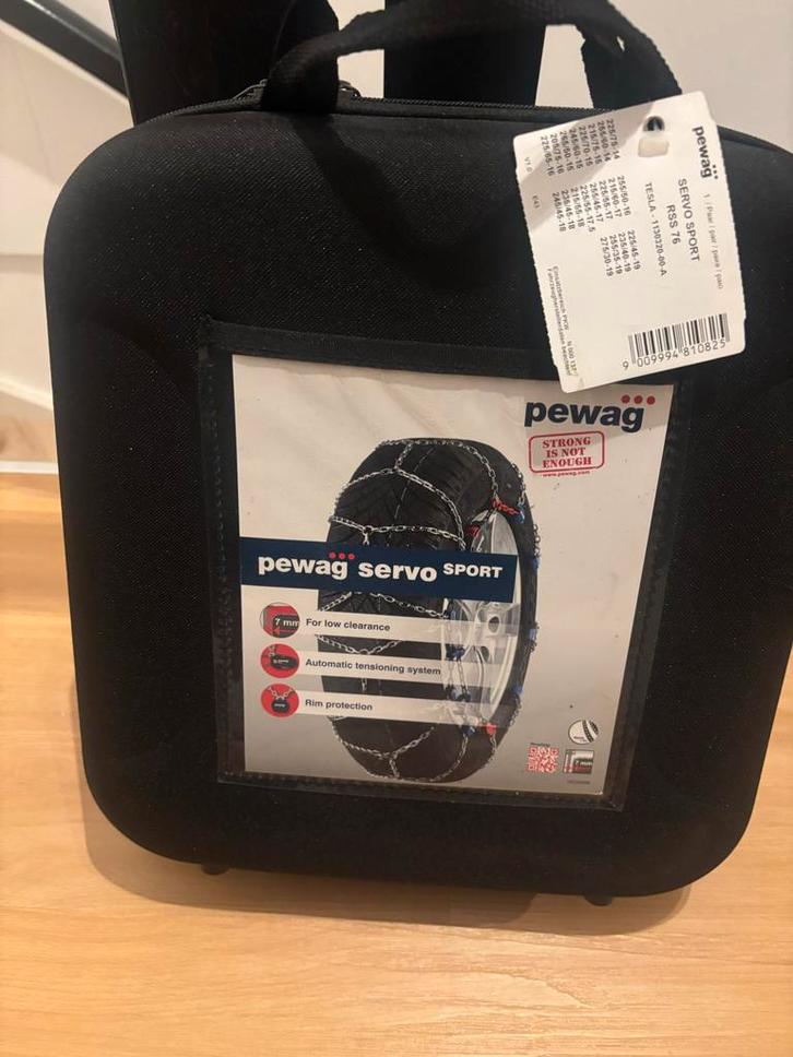 Nieuwe Pewag Servo Sport Sneeuwkettingen RSS 76 (oa tesla), Auto diversen, Sneeuwkettingen, Nieuw, Ophalen of Verzenden