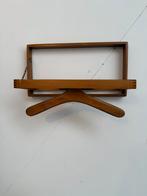 Scandinavische vintage design wandkapstok teak jaren 60, Ophalen