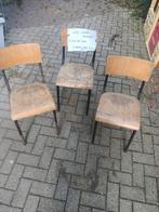 Vintage schoolstoeltjes 3 stuks, Ophalen