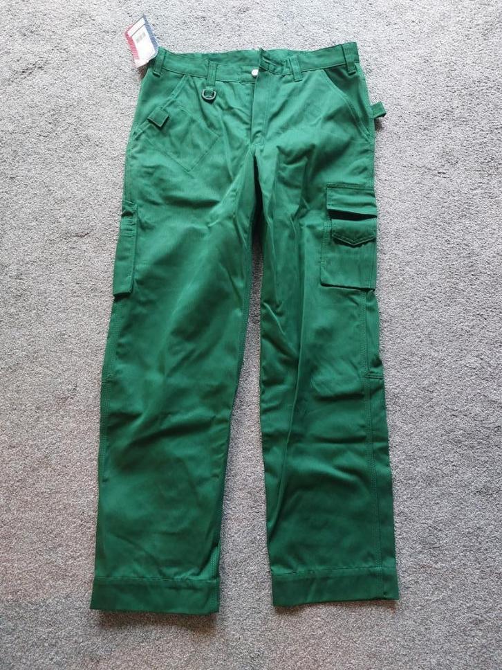 Fristads Icon One 2111 LUXE werkbroek, groen, nieuw, maat 50, Tuin en Terras, Werkkleding, Nieuw, Heren, Broek, Ophalen of Verzenden