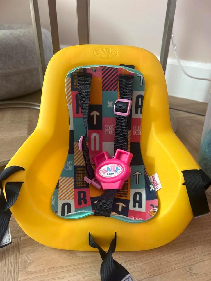 Baby Born Fietsstoeltje - Zo Goed Als Nieuw!, Kinderen en Baby's, Kinderstoelen, Zo goed als nieuw, Overige typen, Gordel(s), Ophalen of Verzenden