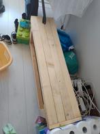 Bankje, Doe-het-zelf en Verbouw, Hout en Planken, Minder dan 25 mm, Nieuw, Ophalen of Verzenden, Plank