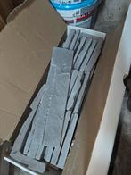 KLIMEX Steenstrip Colorado antraciet 1m2, Doe-het-zelf en Verbouw, Tegels, Overige materialen, Wandtegels, Nieuw, Minder dan 20 cm