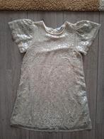 Champagne glitter jurk maat 6-7 jr/ 122 cm, Kinderen en Baby's, Kinderkleding | Maat 122, Ophalen of Verzenden, Zo goed als nieuw