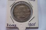 canada zilveren 50 cents 1956, Ophalen of Verzenden, Noord-Amerika, Losse munt, Zilver