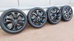 Zwarte orig. velgen Citroen C1 108 Aygo 165/60/15 unieke set, Ophalen, Gebruikt, 15 inch, Banden en Velgen