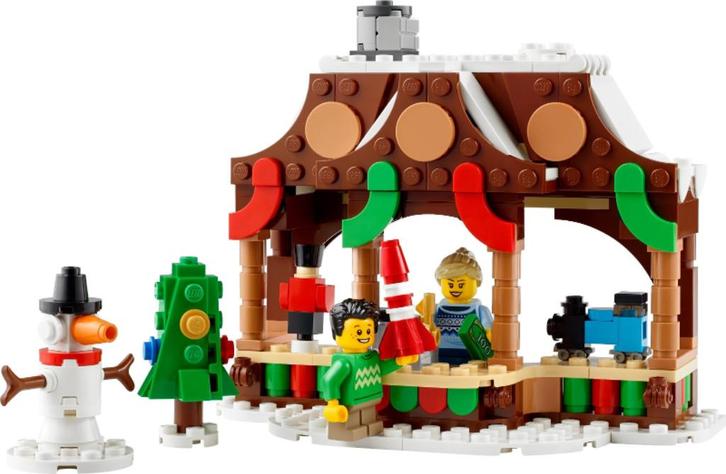 Lego | Winter | Kerst |Winterse marktkraam | 40602, Kinderen en Baby's, Speelgoed | Duplo en Lego, Nieuw, Lego, Complete set, Ophalen of Verzenden
