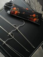 3 opvouwbare kledinghangers kleding hanger retro etui bloem, Ophalen of Verzenden