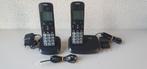 Vaste telefoon met extra handset Fysic 5520 Senioren, Ophalen of Verzenden, Zo goed als nieuw, 2 handsets