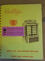 Wurlitzer service manual voor walbox en stepper, Nieuw, Wurlitzer, Ophalen of Verzenden, Voor 1950