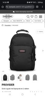 Eastpak Rugzak Zwart Laptopvak, Ophalen of Verzenden, Zo goed als nieuw, Eastpak, 30 tot 45 cm