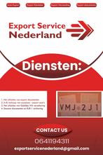 Export document RDW 24-7 service