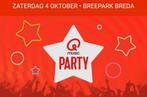 4 tickets Qmusic Party in Breda (1 ticket € 6,00), Tickets en Kaartjes, Drie personen of meer