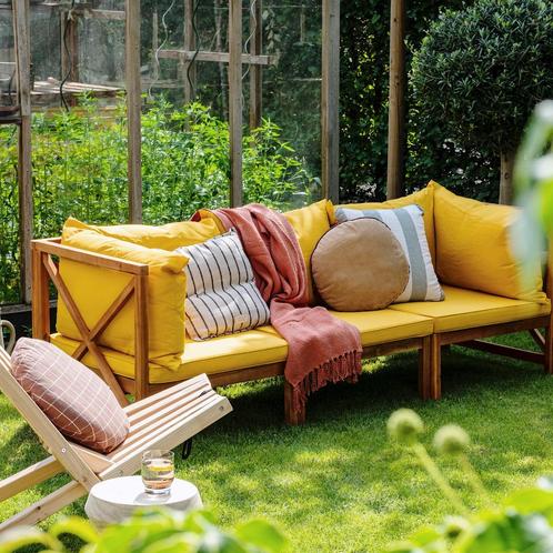 NIEUW Lanterfant Suus Hardhout tuinbank loungeset tuinset, Tuin en Terras, Tuinsets en Loungesets, Nieuw, Loungeset, Hout, 3 zitplaatsen