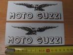 Moto guzzi adelaar sticker l+r / tricolore vizier sticker., Verzenden