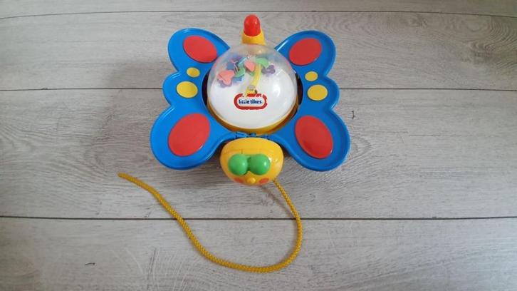 Klapperende vlinder op wielen van Little Tikes, Kinderen en Baby's, Speelgoed | Educatief en Creatief, Zo goed als nieuw, Ontdekken