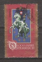Oostenrijk, Millennium, Oostenrijk in de EU, 1996., Postzegels en Munten, Postzegels | Europa | Oostenrijk, Verzenden, Gestempeld