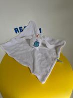 1604 hema knuffellap lap konijn blauw snuitje, Verzenden, Zo goed als nieuw, Konijn