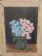 Flowers in the Rain behind the window, Antiek en Kunst, Ophalen of Verzenden