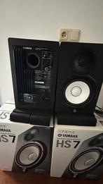 2x Yamaha HS7 studio monitors, Zo goed als nieuw, Minder dan 60 watt, Front, Rear of Stereo speakers, Ophalen