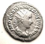 Zilveren romeinse munt van GordianusIII, Ophalen of Verzenden, Italië, Losse munt