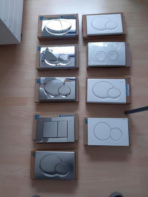 Drukplaatsets Geberit, verschillende kleuren en modellen, Huis en Inrichting, Badkamer | Complete badkamers, Nieuw, Ophalen of Verzenden