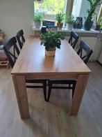 Eettafel + Salontafel als set. Tafel. Salon., Ophalen, Gebruikt, 100 tot 150 cm, 50 tot 100 cm