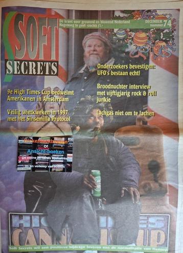 Soft Secrets nr 74 december 1996; Herman Brood beschikbaar voor biedingen