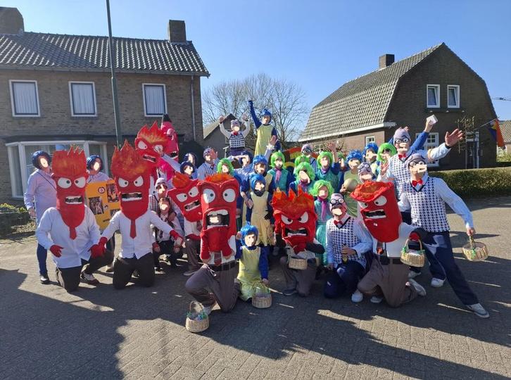 Carnavals optocht - loopgroepkleding thema film Inside Out, Kleding | Dames, Carnavalskleding en Feestkleding, Zo goed als nieuw