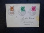 DUITSLAND  zegels 124-128-130 eerste dag stempel, Postzegels en Munten, Ophalen of Verzenden, Envelop