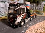 WSI Scania Wood Trans, Hobby en Vrije tijd, Modelauto's | 1:50, Ophalen of Verzenden, Nieuw, Bus of Vrachtwagen, Wsi
