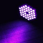 DJLicht 36W Led UV Blacklight 36x1, Ophalen of Verzenden, Nieuw, Licht, Kleur