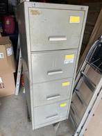 Archiefkast van Gispen, Gebruikt, Meerdere deuren, Minder dan 100 cm, Metaal