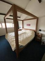 Hemelbed, Ophalen, Gebruikt, Bruin, Tweepersoons