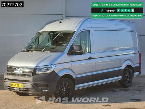 MAN TGE 3.180 Automaat 180PK L3H3 LED Airco Cruise Trekhaak, Auto's, Bestelauto's, Bedrijf, Te koop, Achteruitrijcamera, Airconditioning