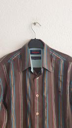 State of Art gestreept overhemd Maat XL, Kleding | Heren, State of Art, Bruin, Ophalen of Verzenden, Zo goed als nieuw