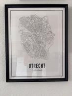 Wijck Tekening Utrecht & Rotterdam, Minder dan 50 cm, 50 tot 75 cm, Ophalen of Verzenden, Print