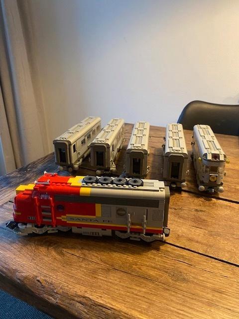 lego 10020 Santa Fe, Kinderen en Baby's, Speelgoed | Duplo en Lego, Zo goed als nieuw, Lego, Complete set, Ophalen of Verzenden