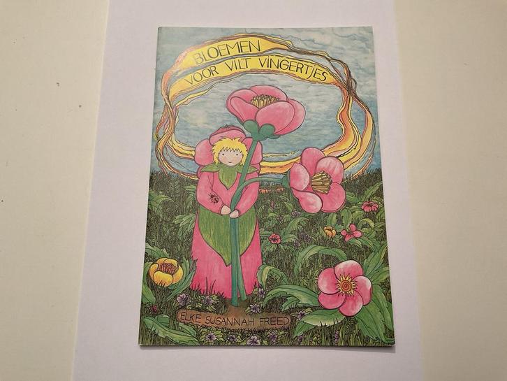 Boekje Bloemen voor Vilt Vingertjes, Boeken, Hobby en Vrije tijd, Zo goed als nieuw, Overige onderwerpen, Geschikt voor kinderen