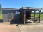 blokhut showmodel  600 x 480, Tuin en Terras, Tuinhuizen, Ophalen, Gebruikt, Blokhut, 1 raam