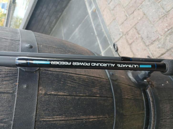 Ultimate allround power feeder, Watersport en Boten, Hengelsport | Witvissen, Zo goed als nieuw, Molen, Ophalen