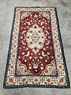 Vintage oosters wol Smyrna tapijt medallion 123x208cm, Gebruikt, 100 tot 150 cm, Vintage oosters Smyrna retro hype, Onbekend